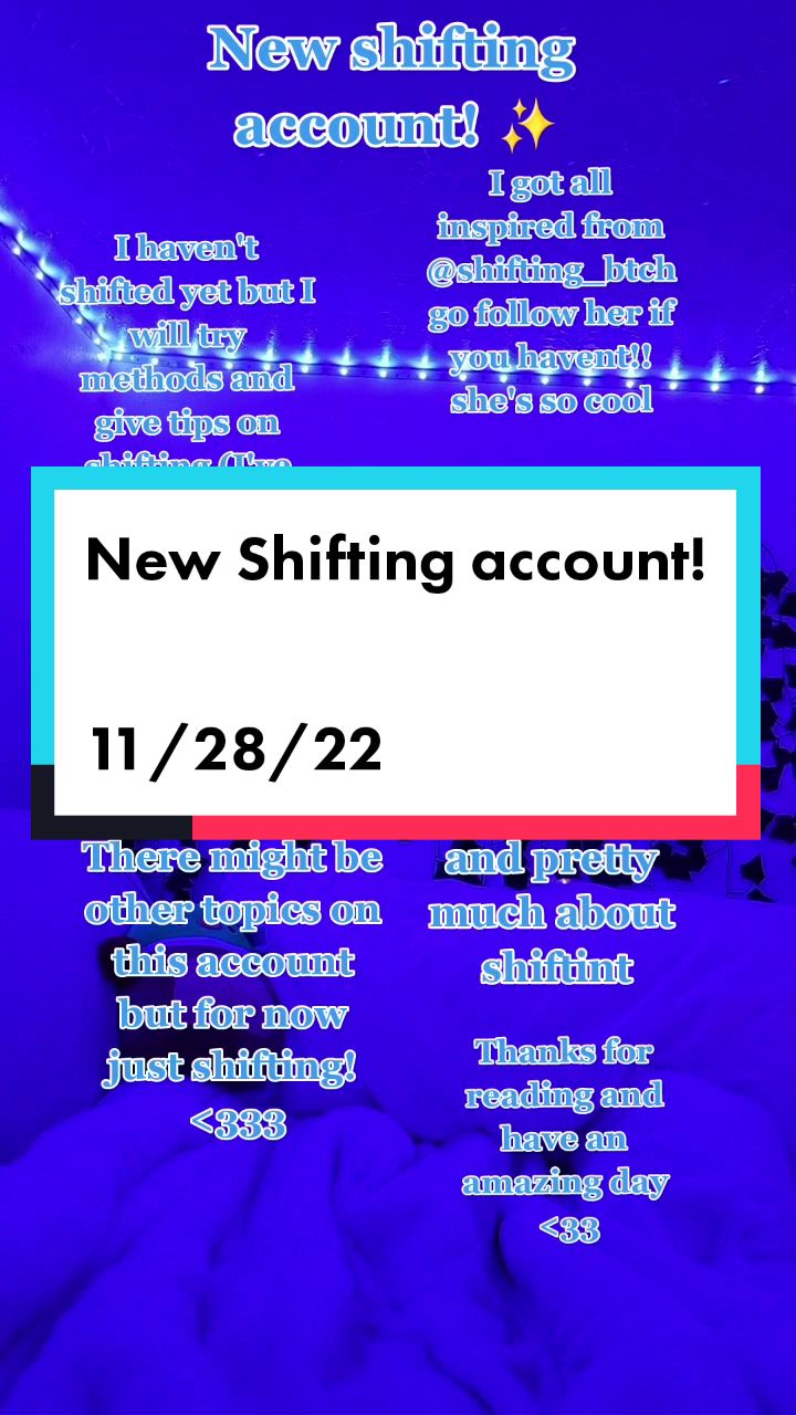 @Shifting <3333