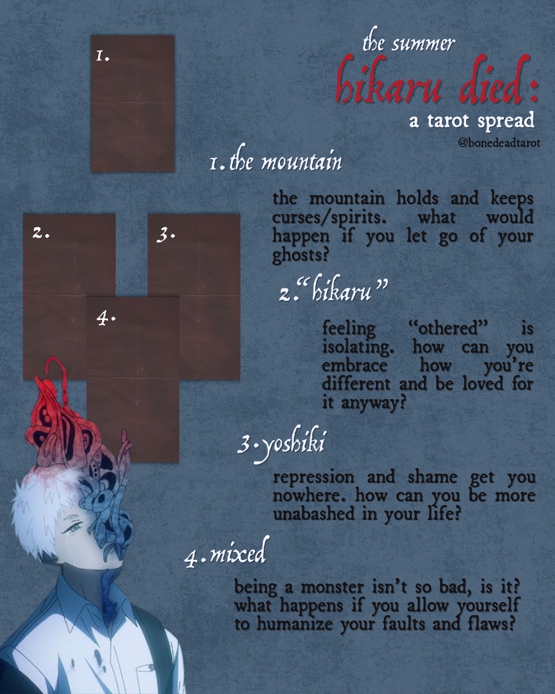 @bone dead tarot | beth ✰