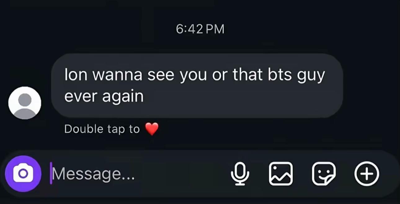 @ly⁷ (saw bangtan 2x)