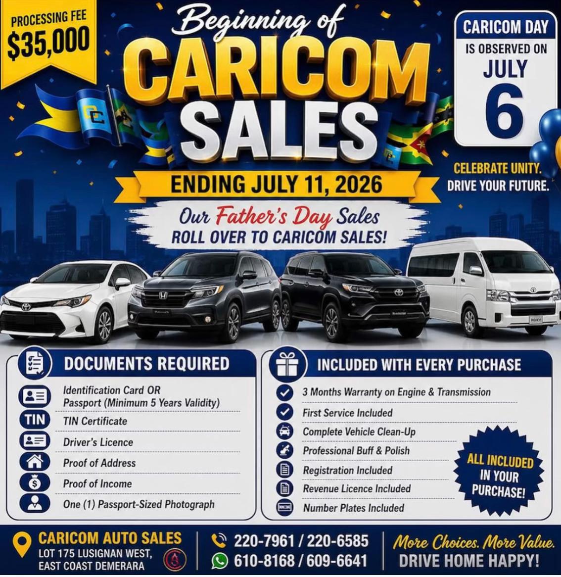 @Caricom Auto Sales