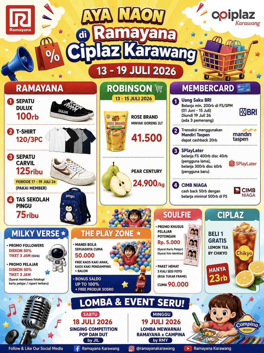 @Ramayana Ciplaz Karawang