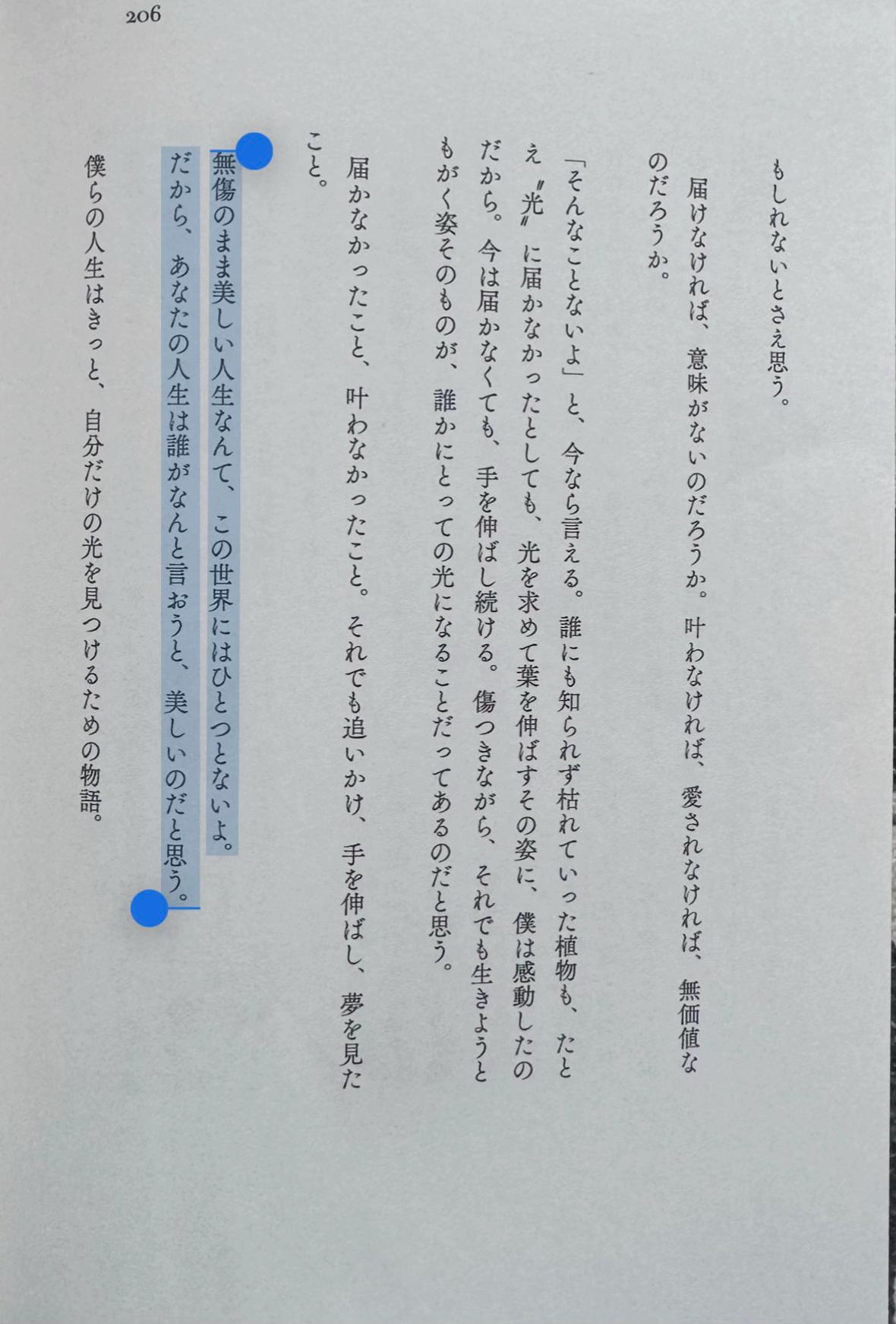 @『それでも光に手を伸ばす』Payao / 詩人