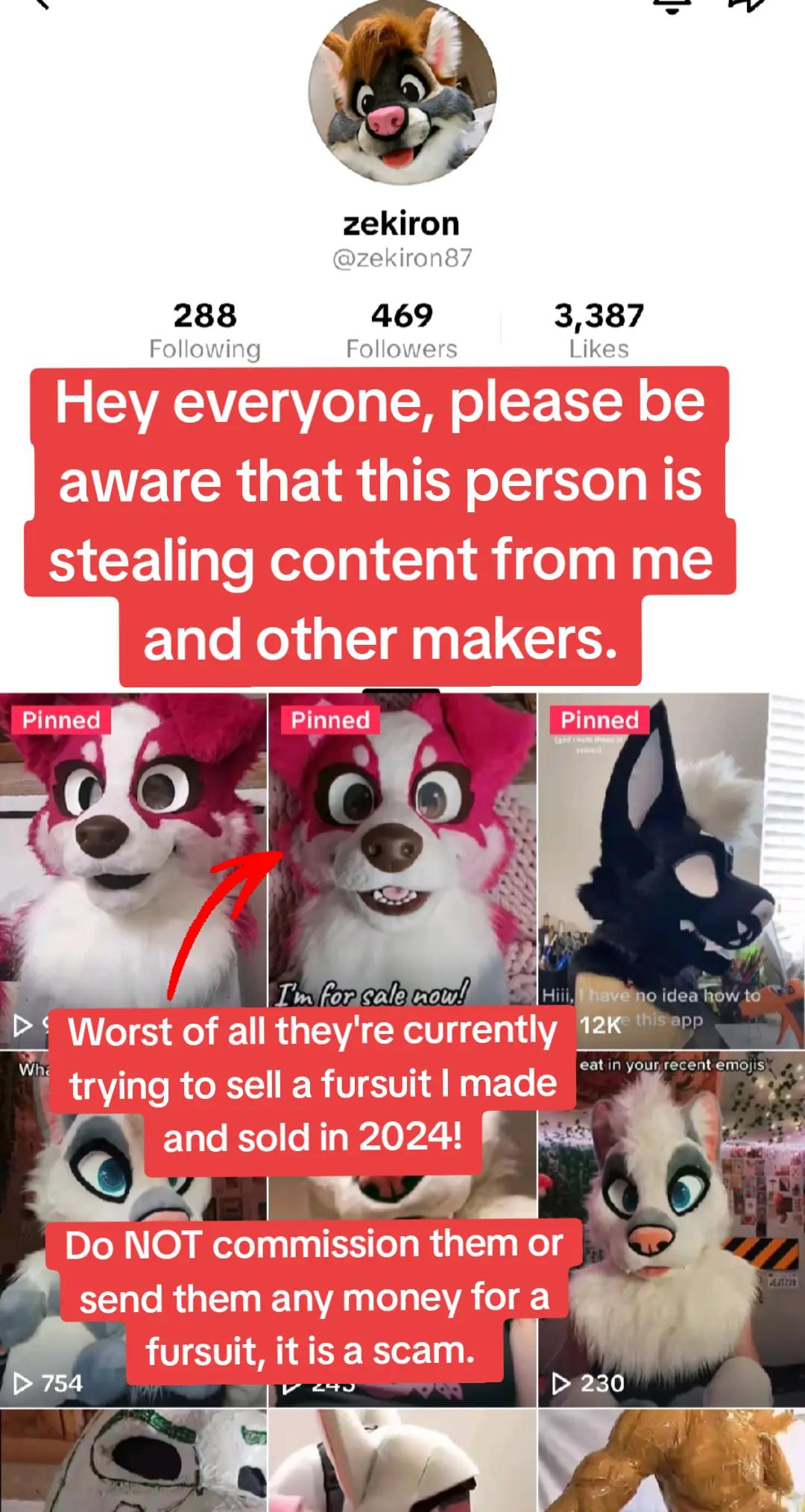 @Maz Made Fursuits
