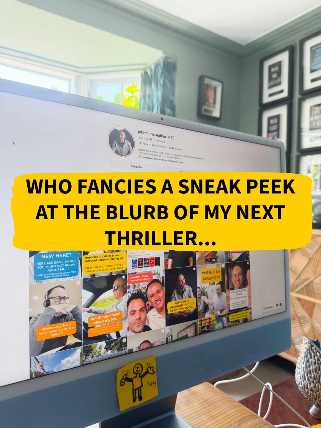 @John Marrs📚Thriller Author