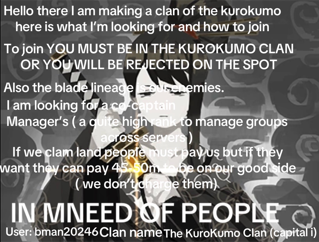 @The KruoKumo clan leader
