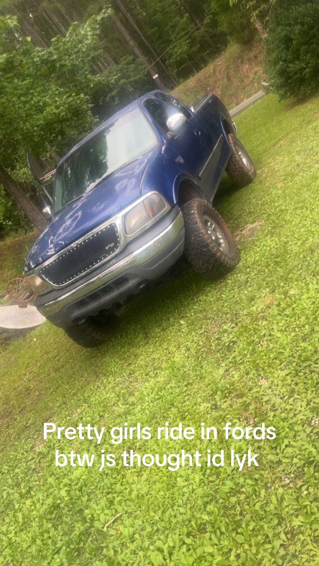 @That blue f150