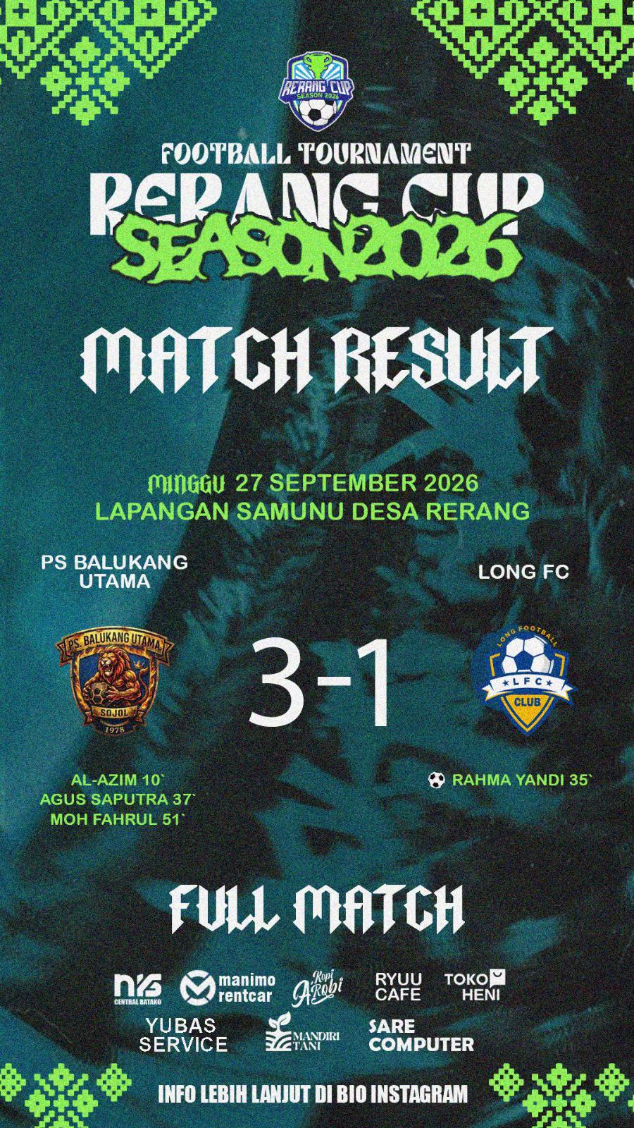 @RERANG CUP 1