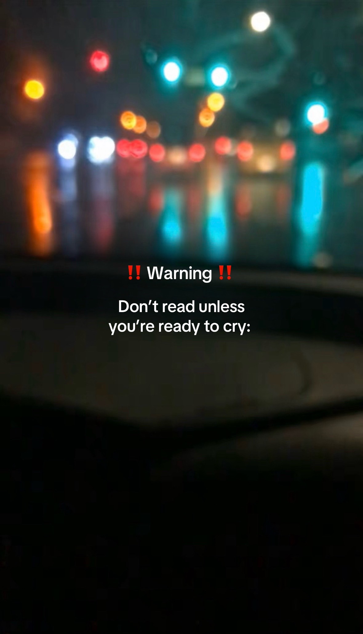 @Night Drive Feelings
