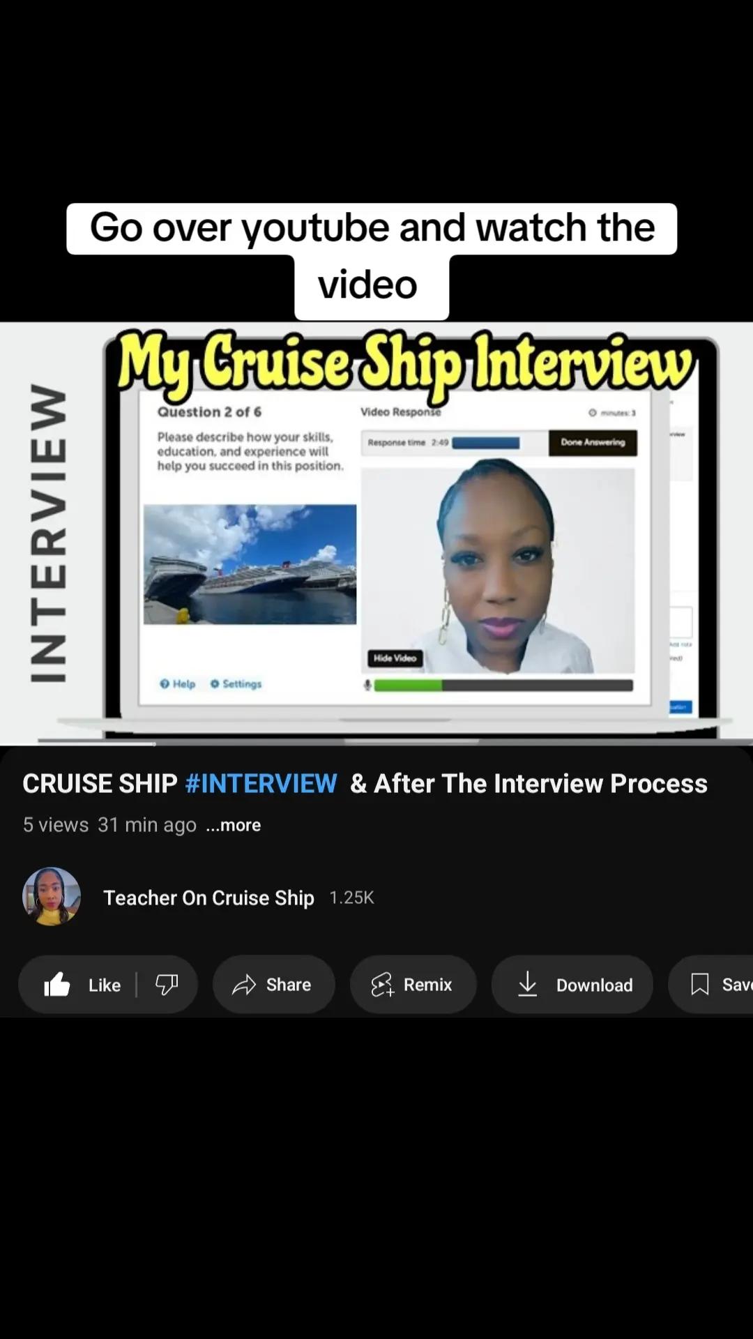 @Teacher on Cruise ship