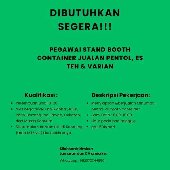 @Info Loker Jawa Timur