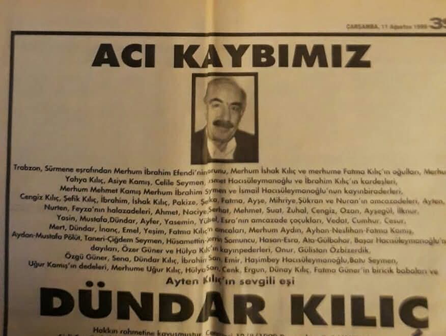 @Kabadayı Dündar KILIÇ