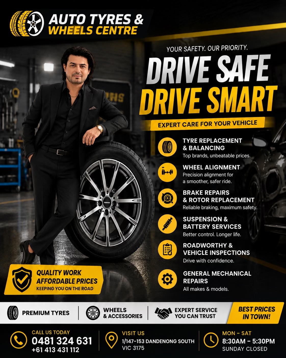@Auto Tyres And Wheels Center