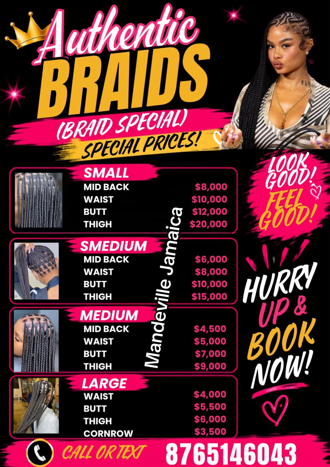 @Authentic braids 💯
