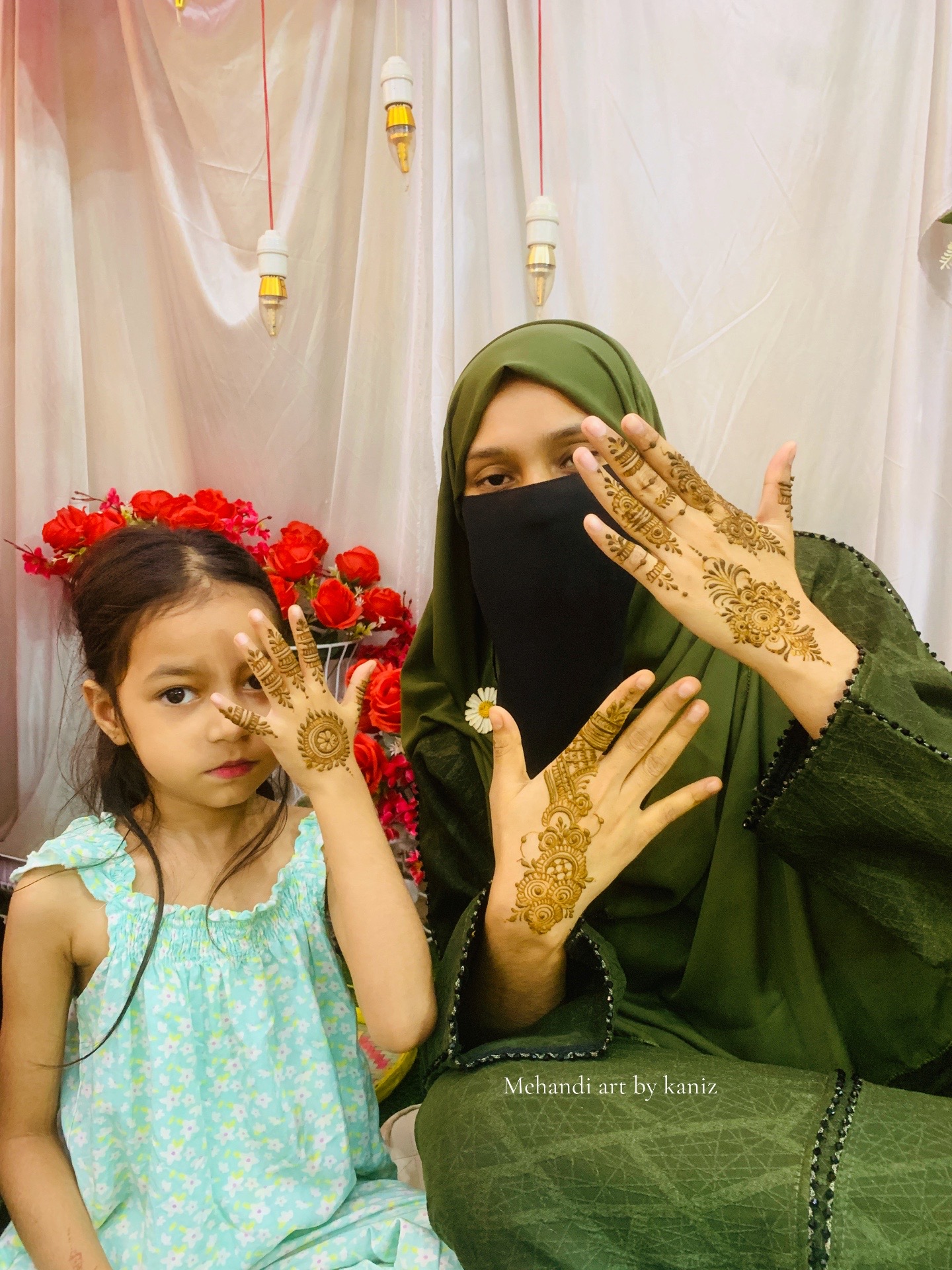 @Mehandi art by kaniz