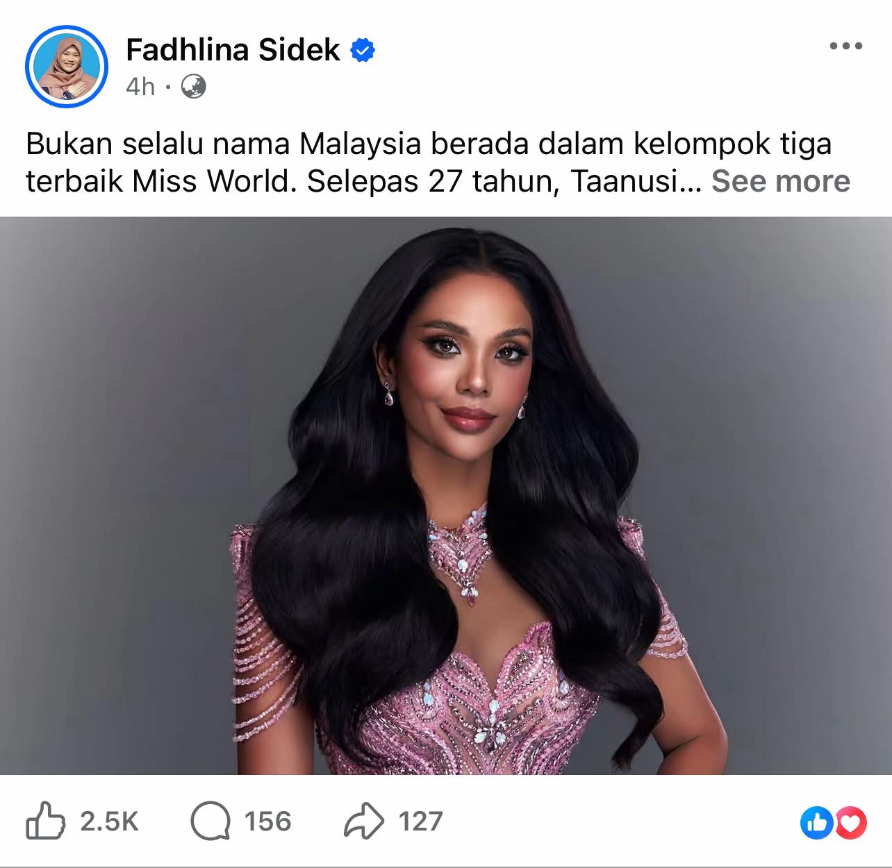 @Miss world malaysia