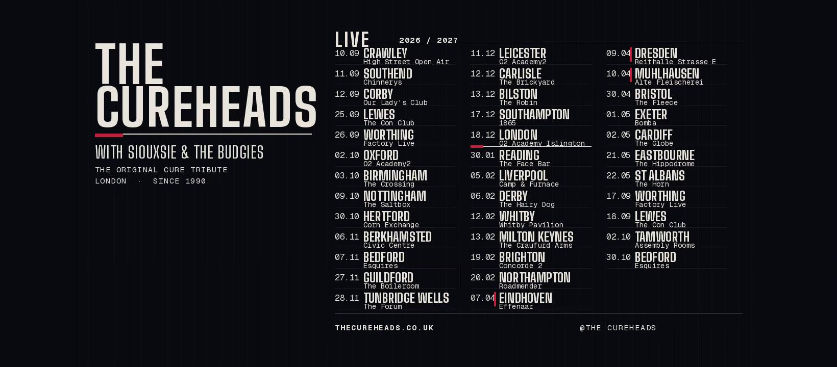 @The Cureheads