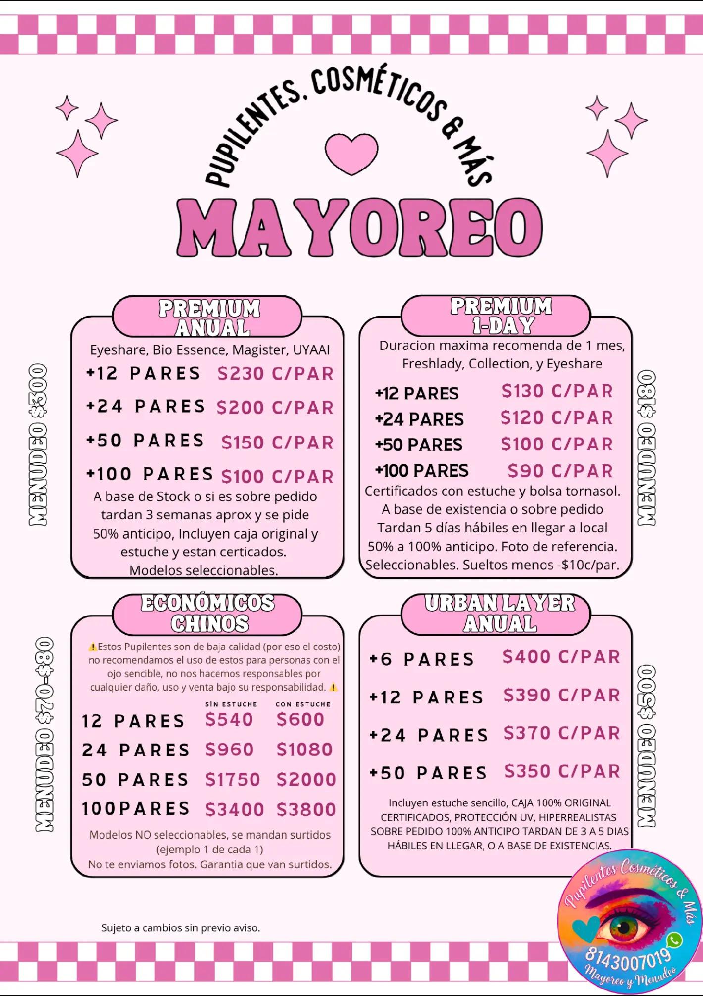 @Pupilentes, Cosmeticos Y Mas