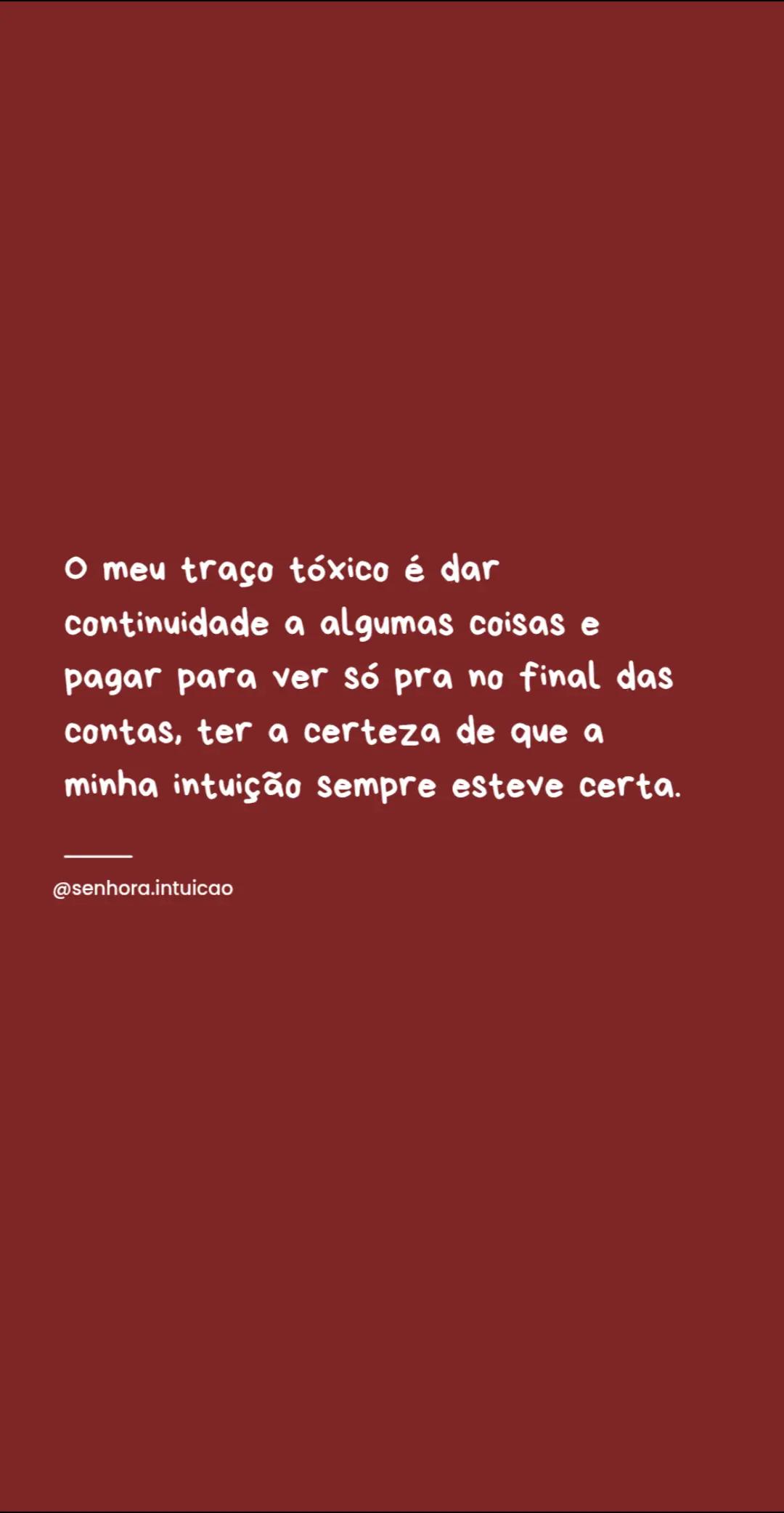 @Sra Intui&ccedil;&atilde;o ✨️