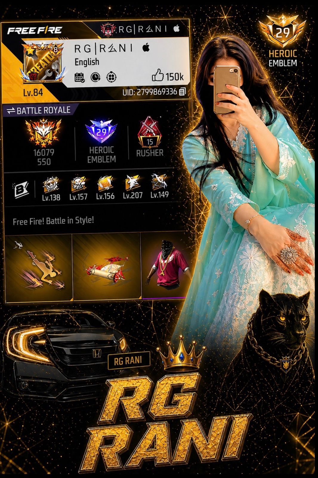 @🥀FREE FIRE RANI🥀