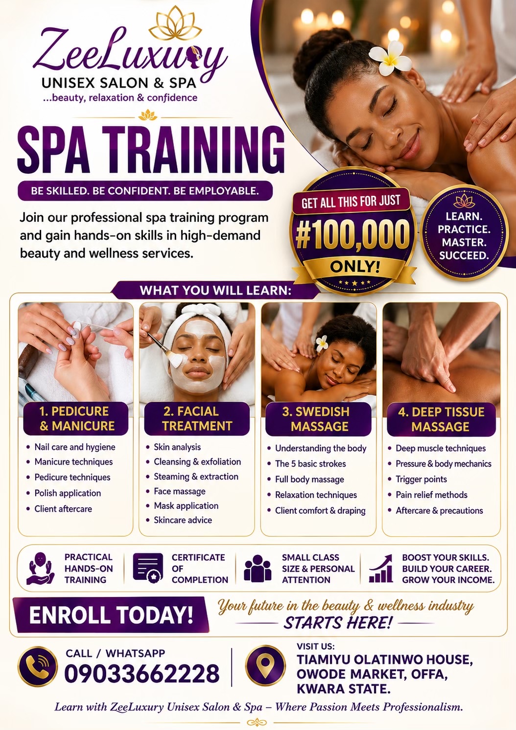 @BEST SALON/SPA IN KWARA