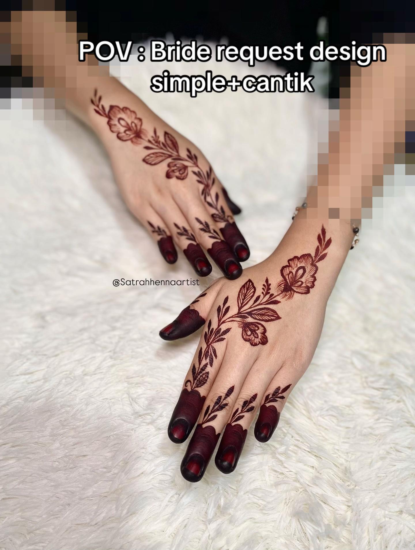 @Satrah henna🌸
