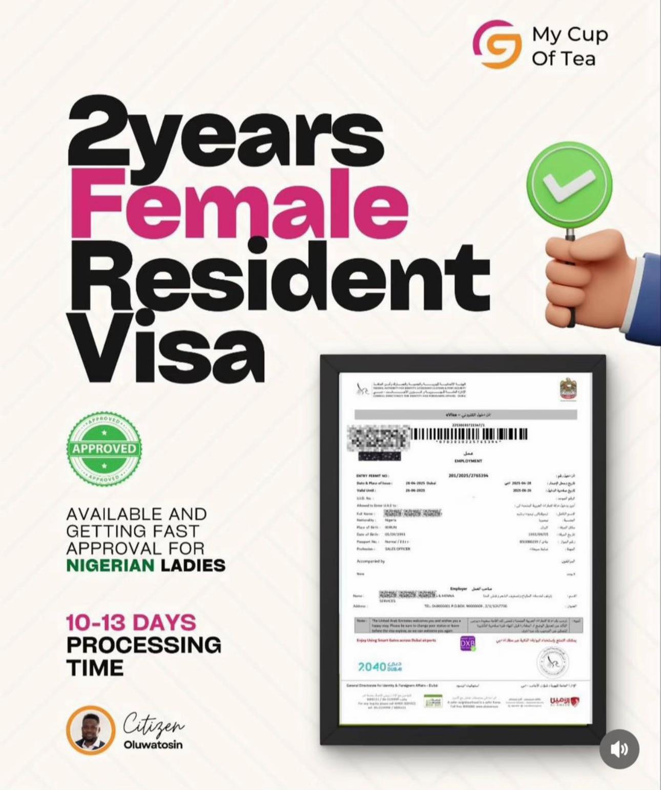 @Citizen Oluwatosin | UAE Guide