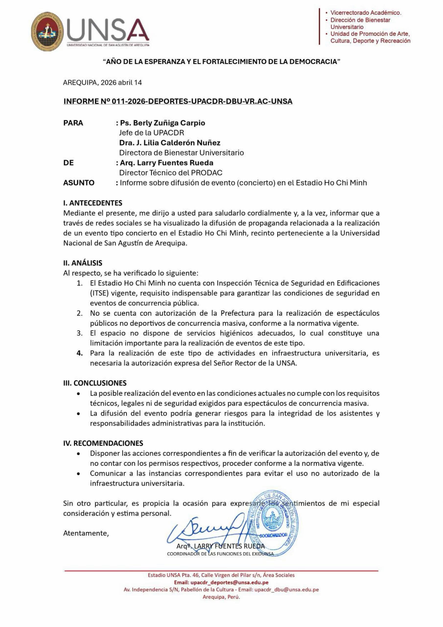 @Vamos Todos Unsa