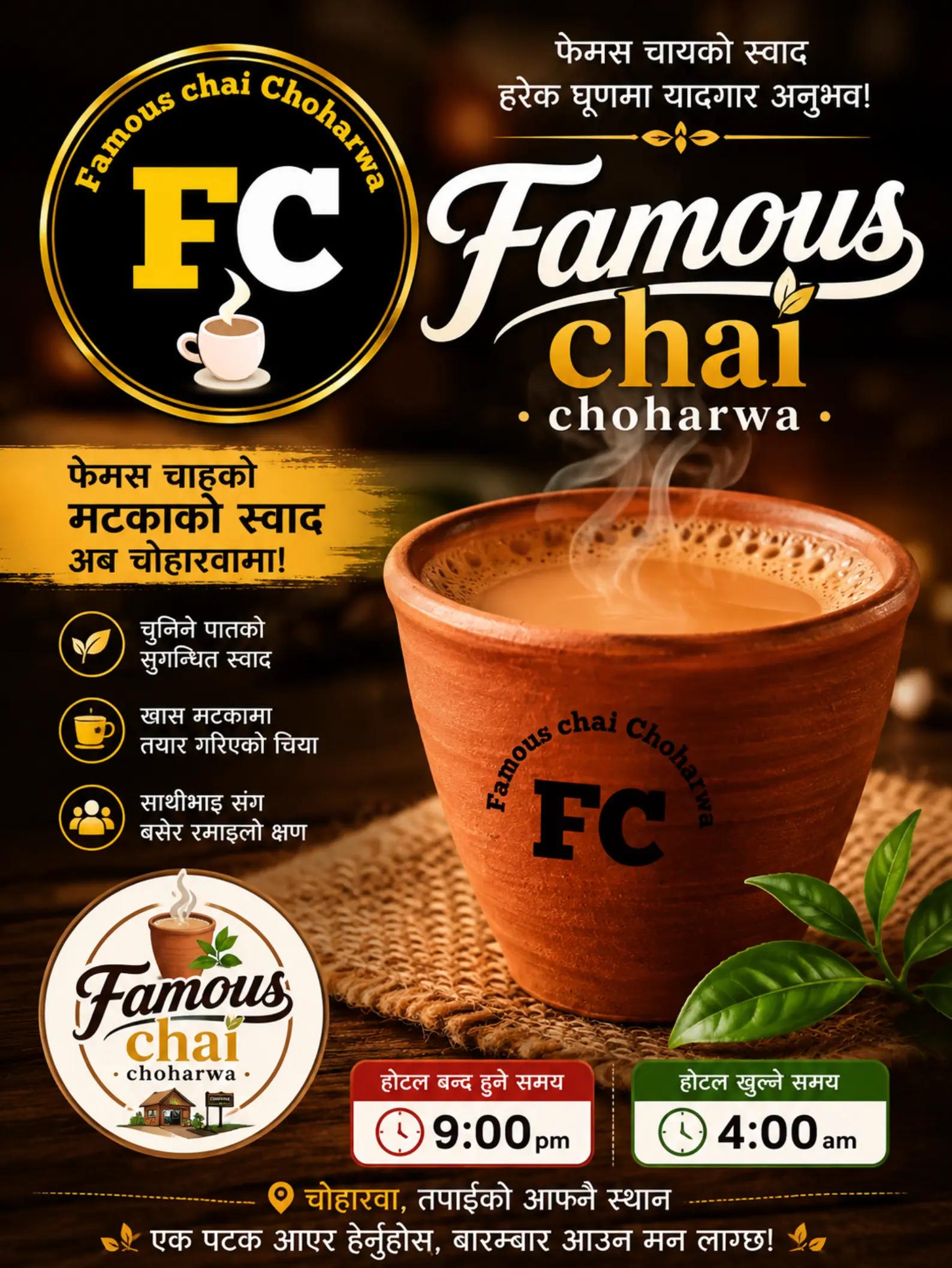 @famous chai Choharwa