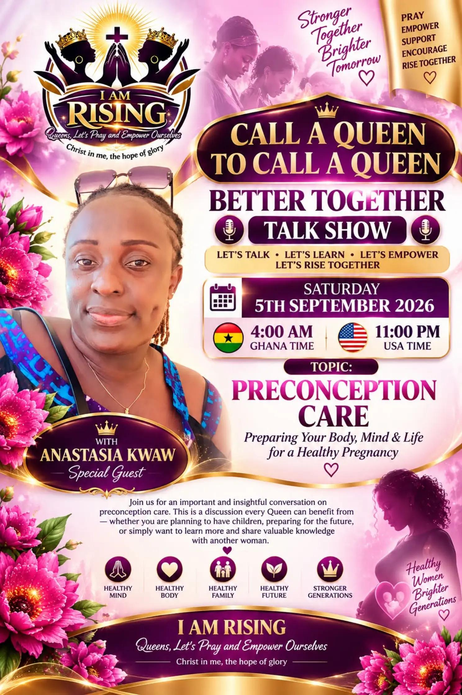 @Queens Arise Tina G