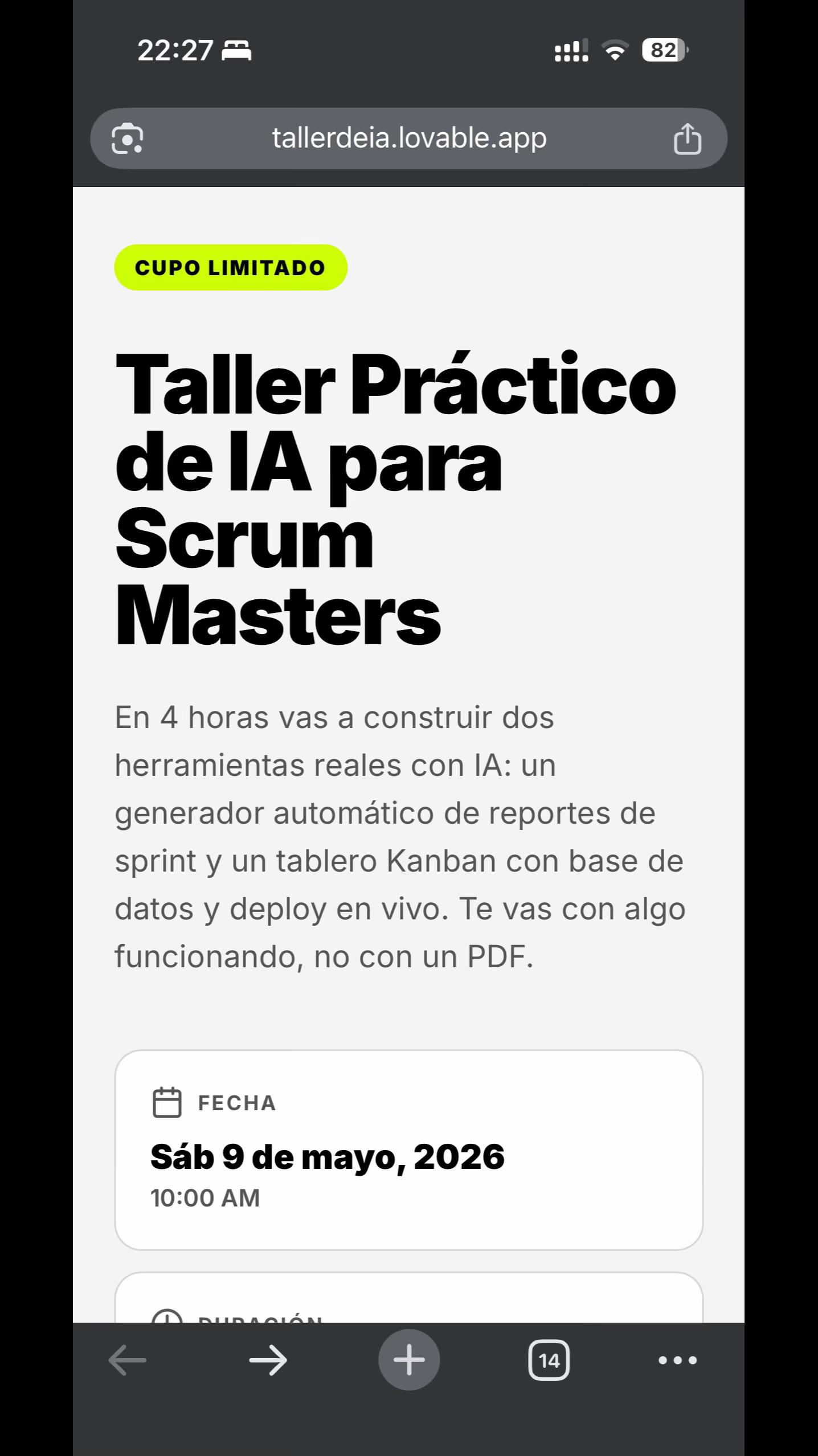 @Ra&uacute;l Mendoza | Scrum M&aacute;ster