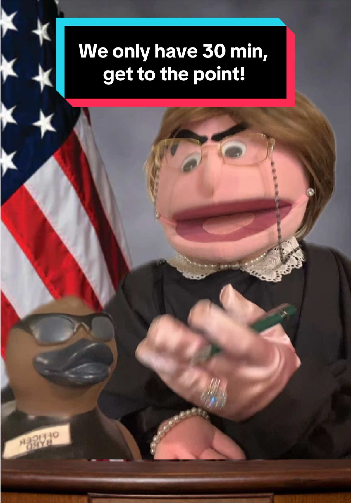 @Judy the Judgey Puppet Show