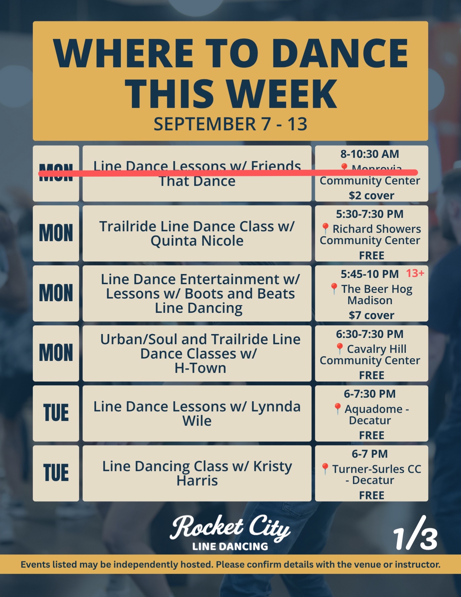 @Rocket City Line Dancing