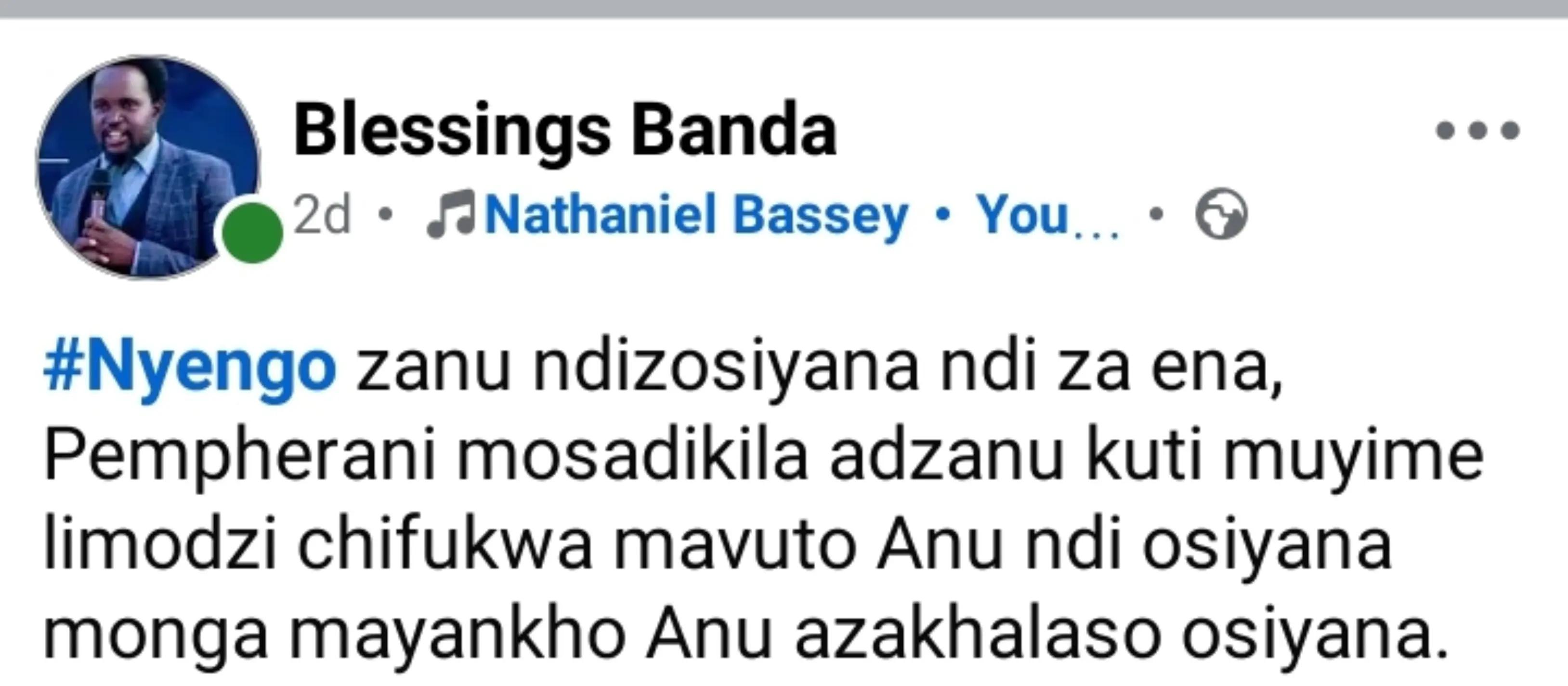 @Prophet Blessings Zuze Banda