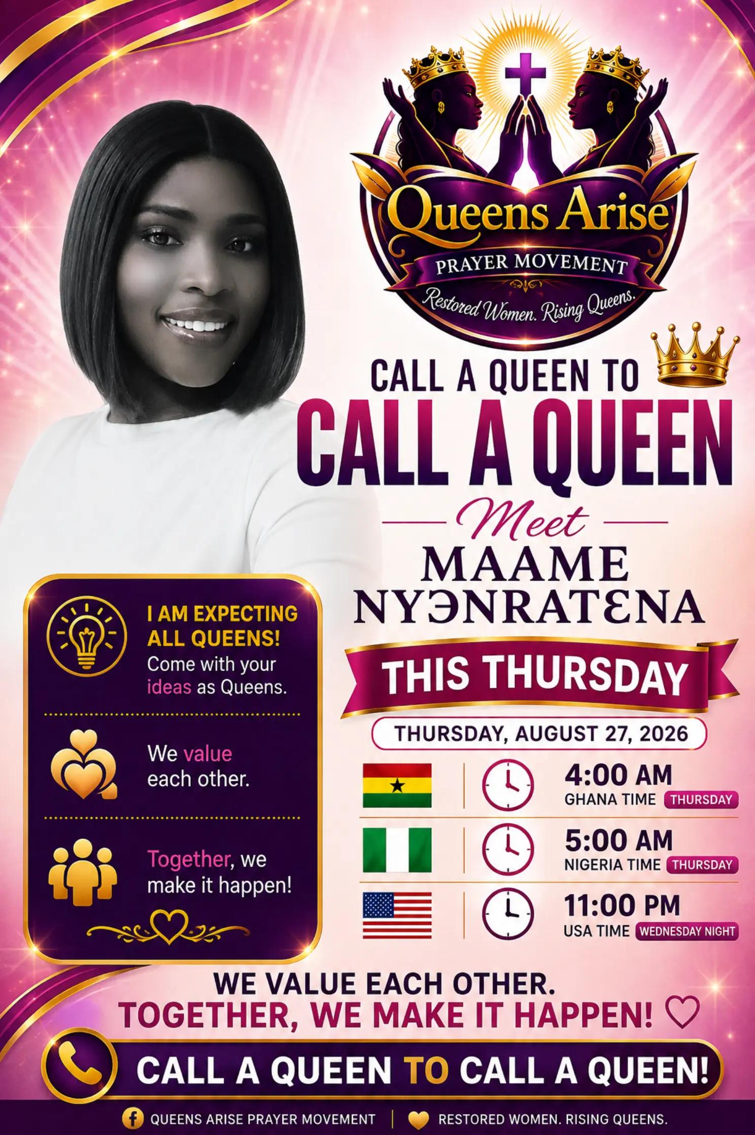 @Queens Arise Tina G