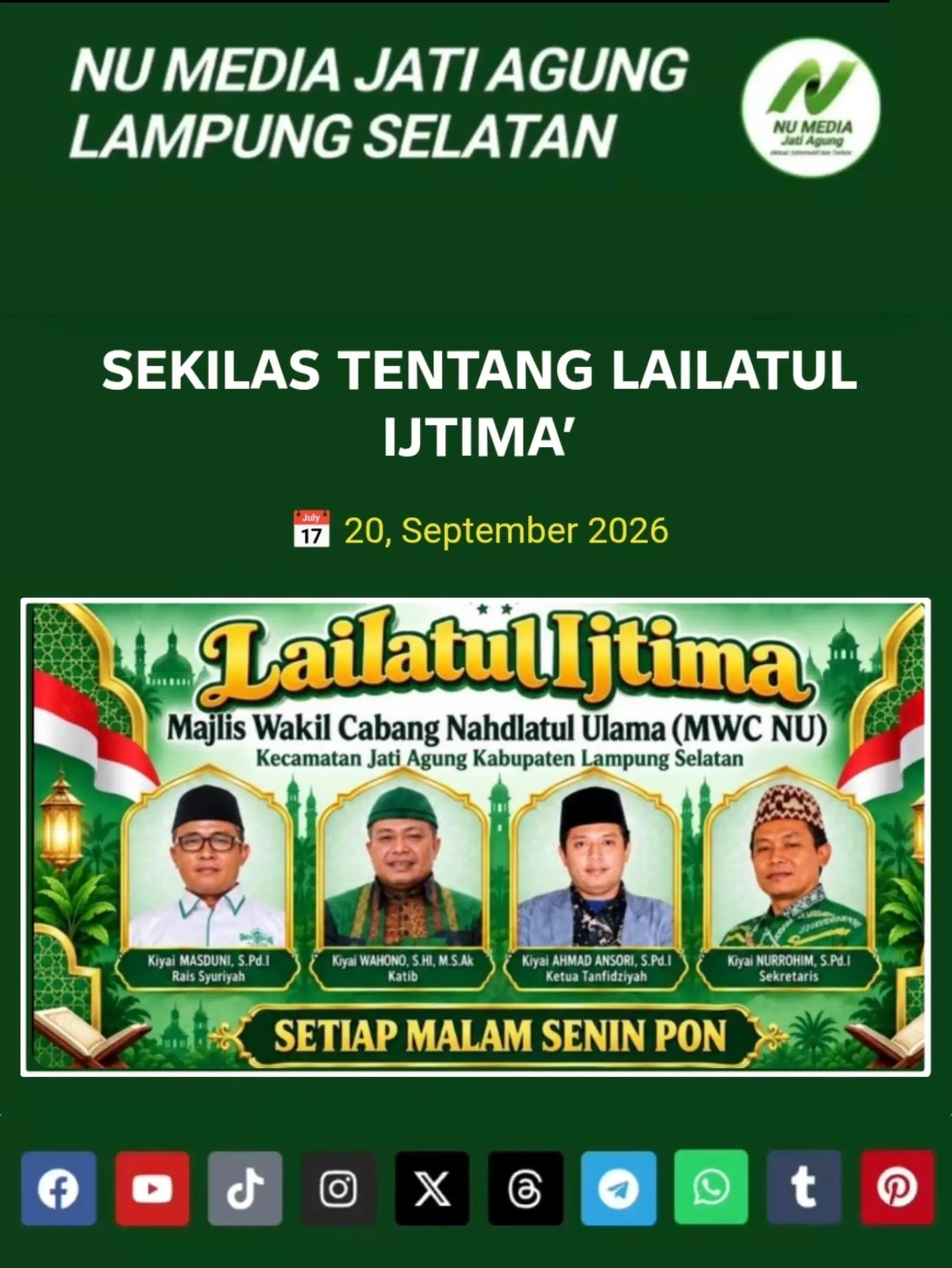 @NU MEDIA JATI AGUNG