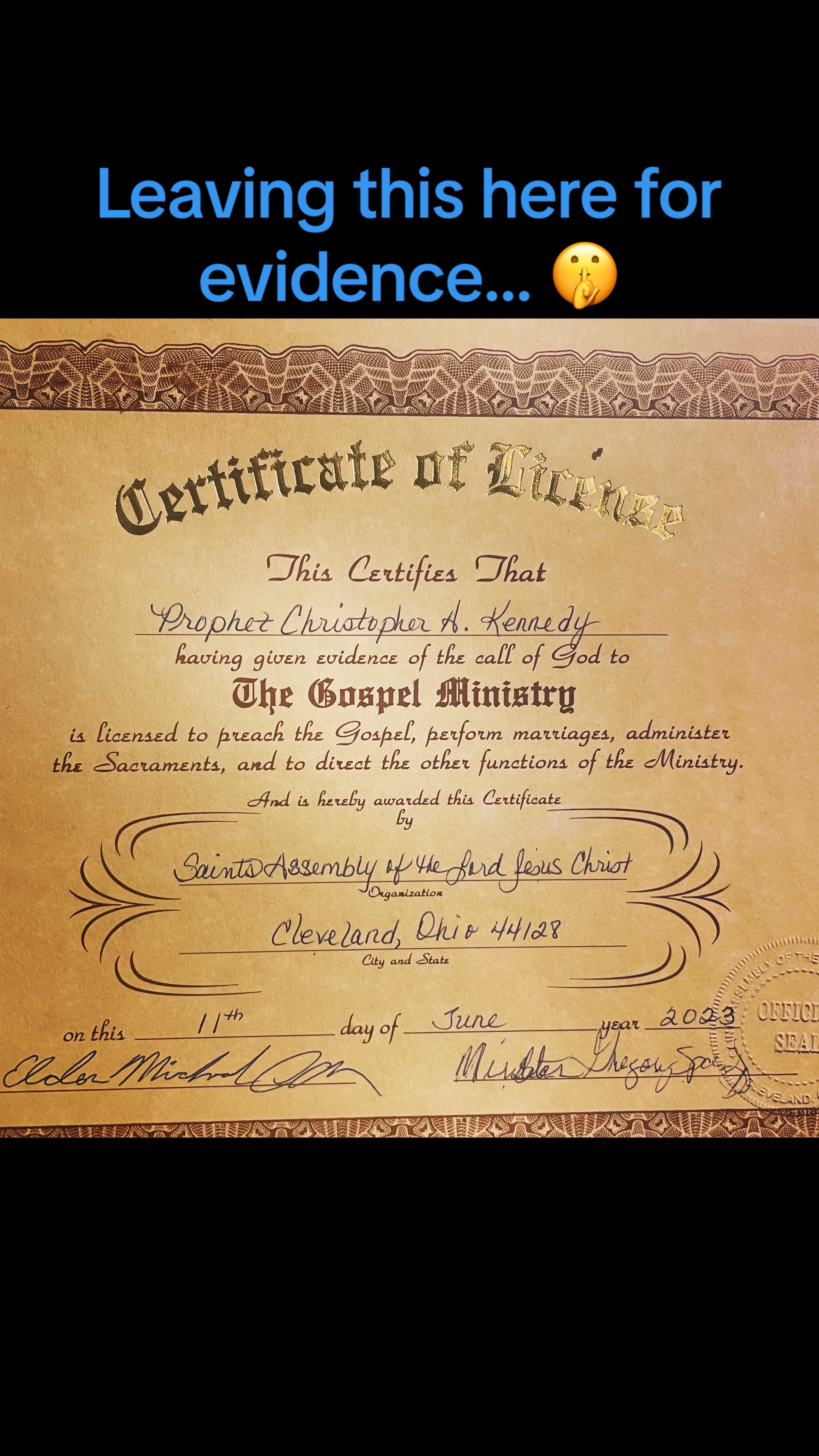 @Assembly Of The Prophets