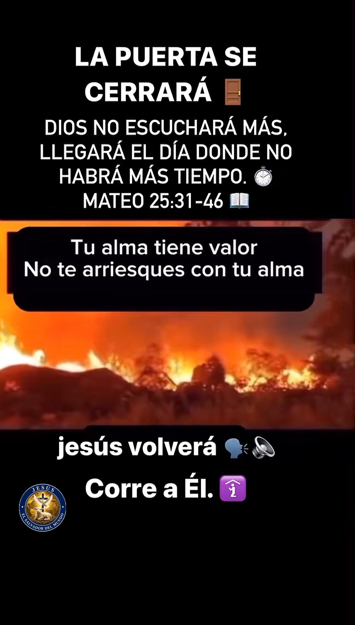 @Jes&uacute;s El Salvador del mundoDdJ