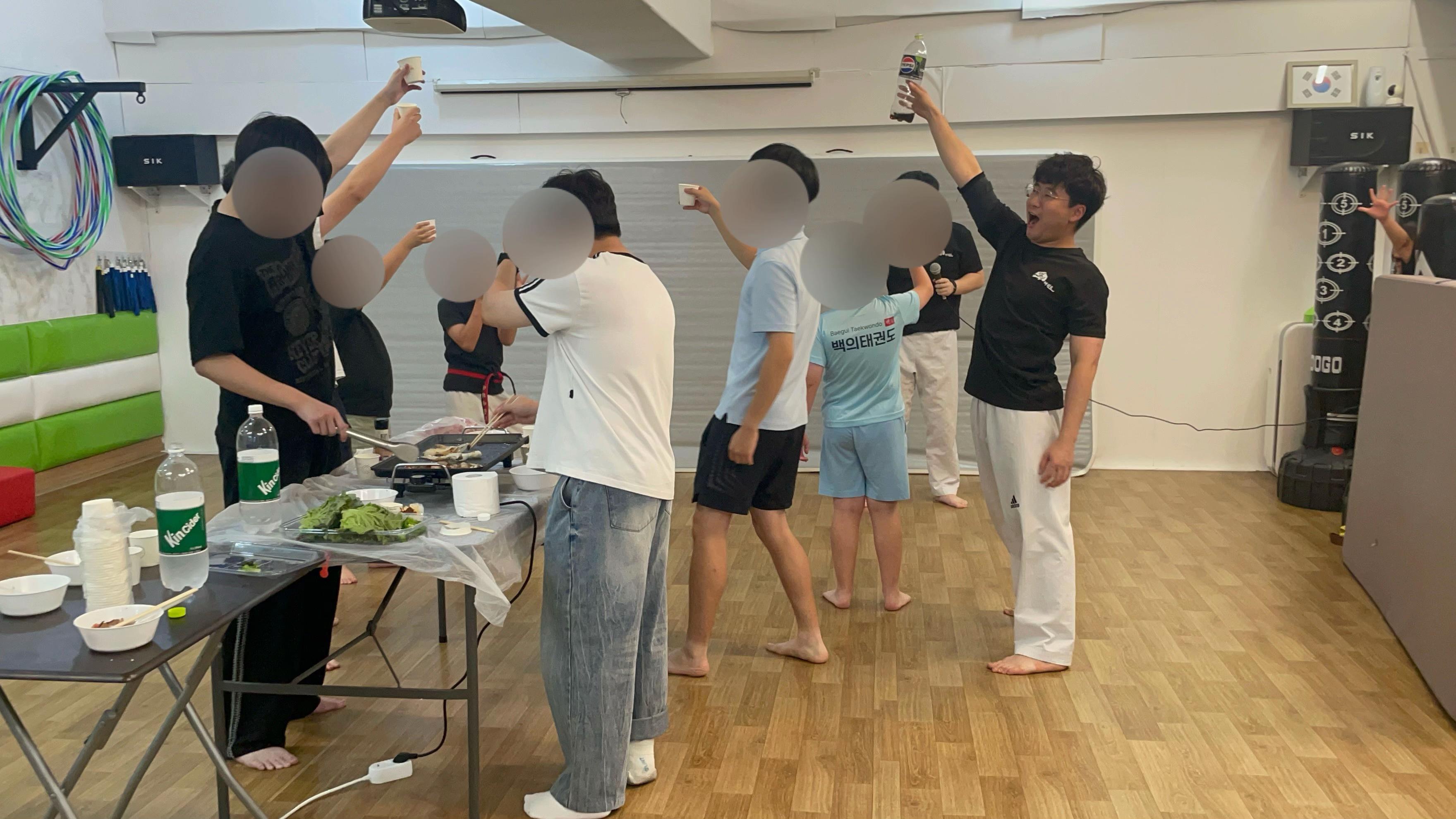 @백의 태권도