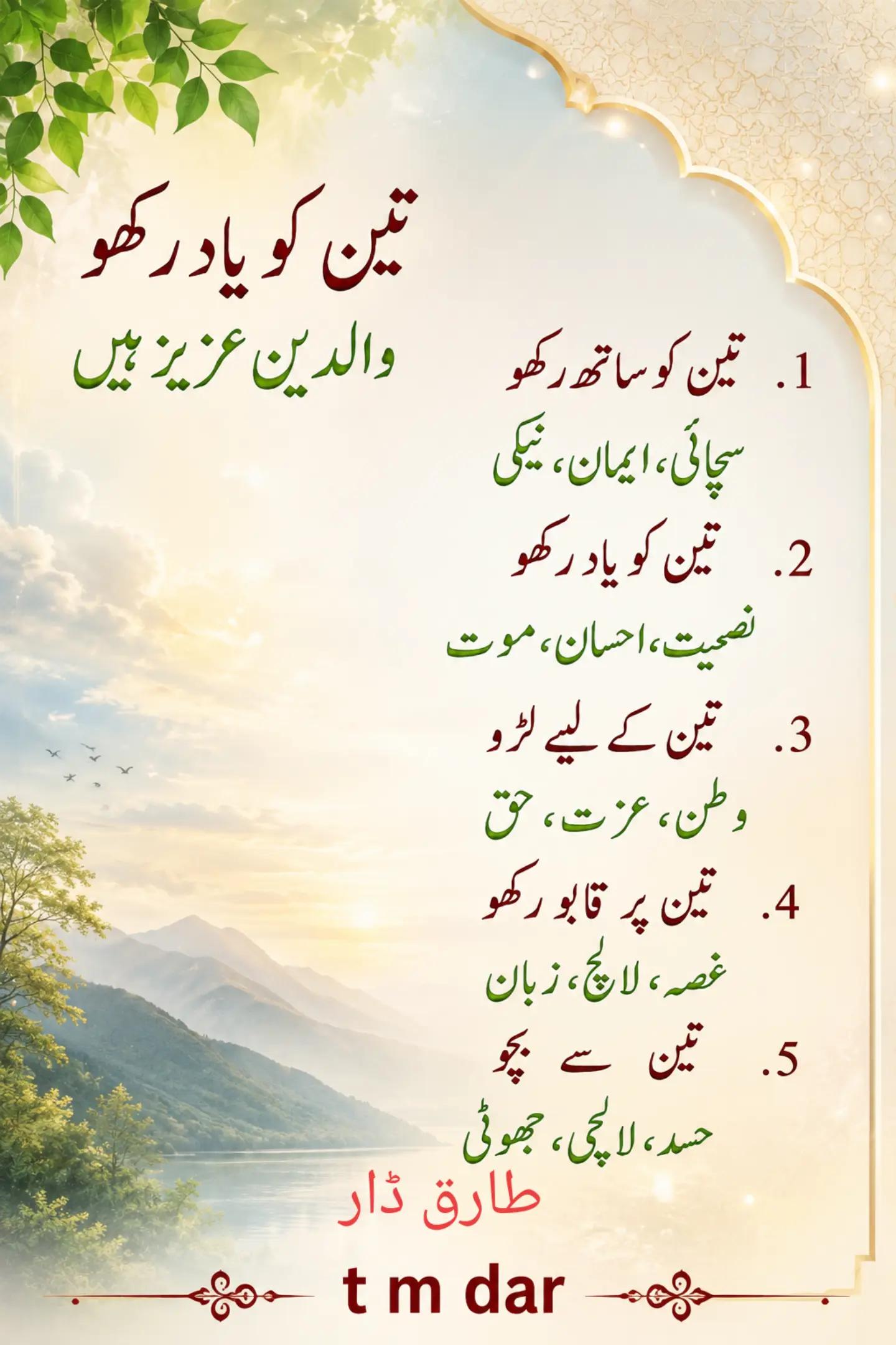 @Tariq Dar
