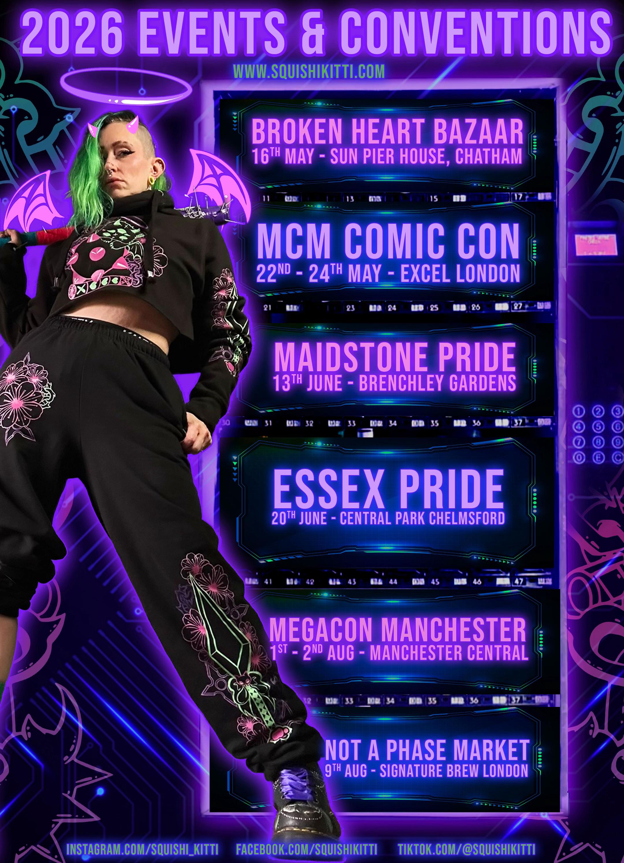 @Squishi Kitti 💜 MCM Comic Con