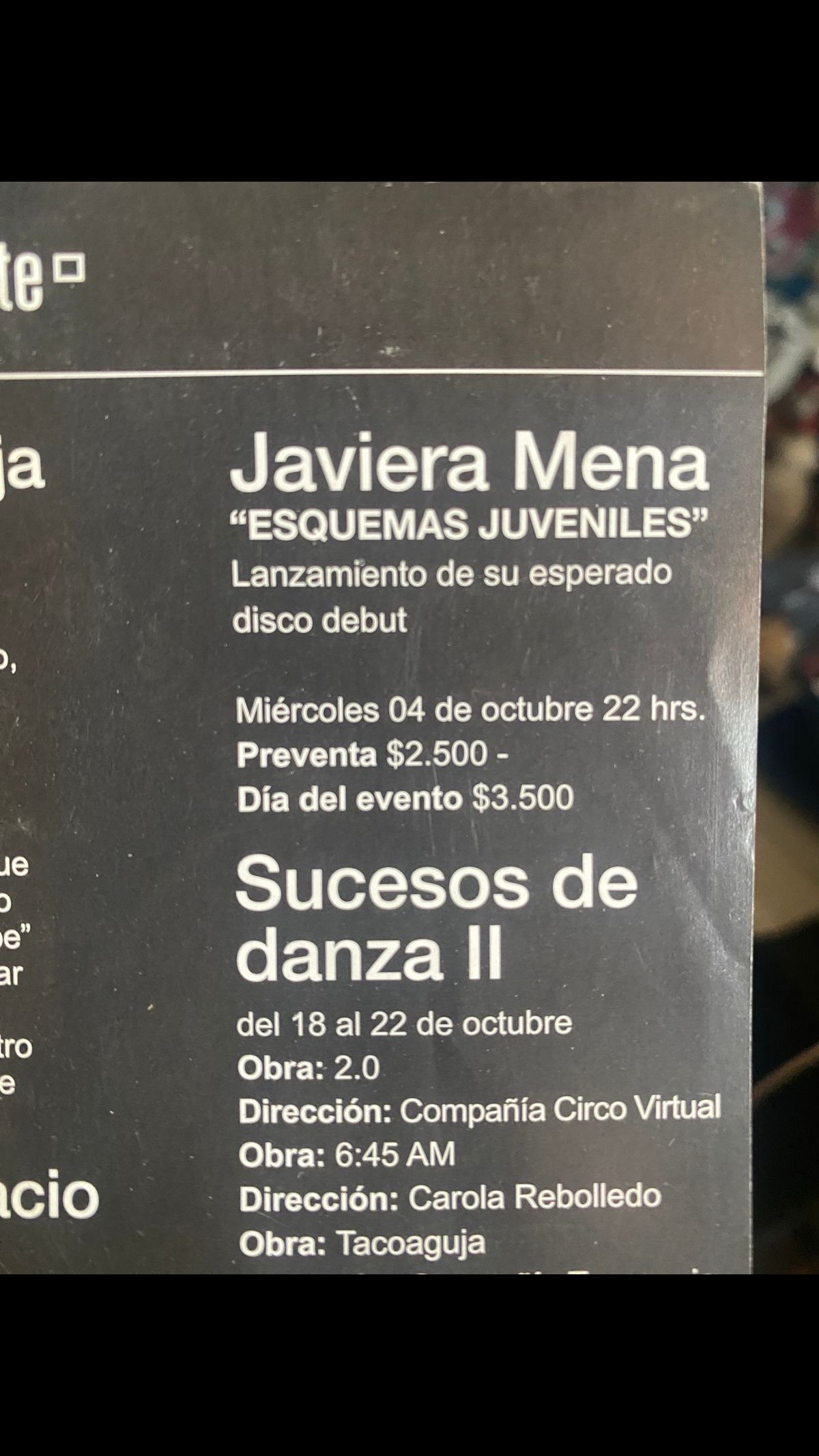@Javiera Mena