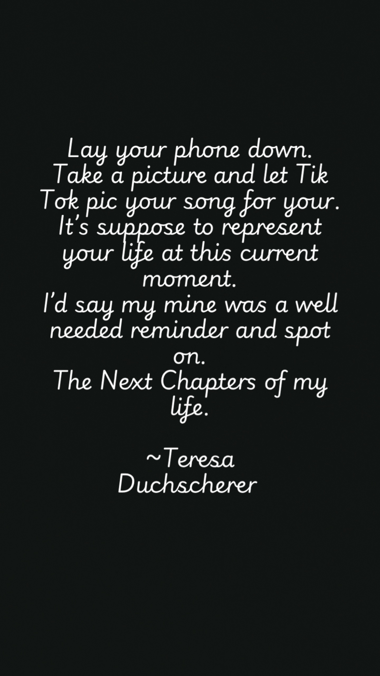 @Teresa Duchscherer