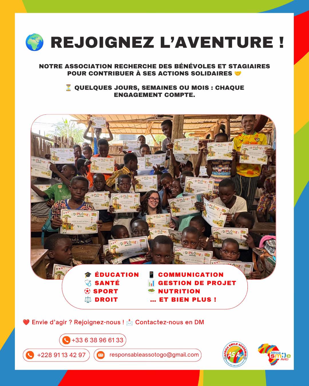 @Africasmile Avid Togo