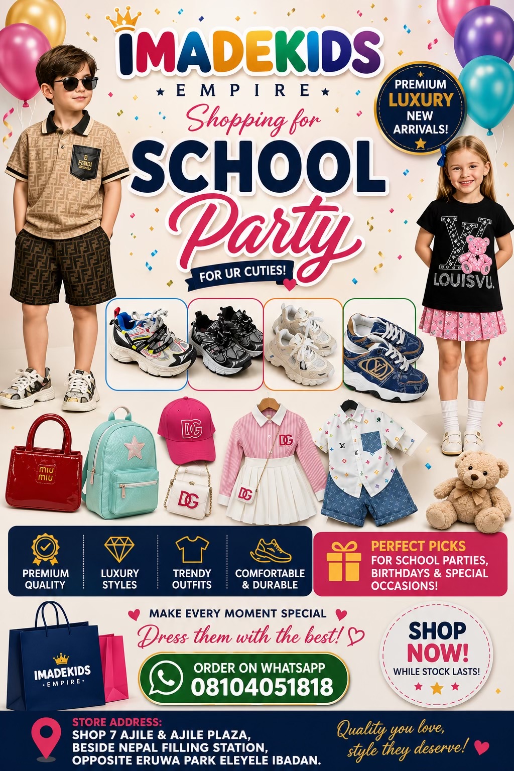@NO 1 IBADAN KIDDIES STORE