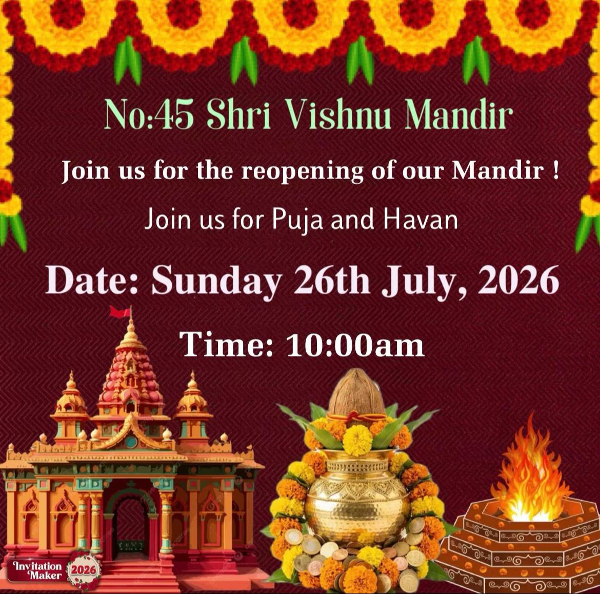 @No:45 Shri Vishnu Mandir