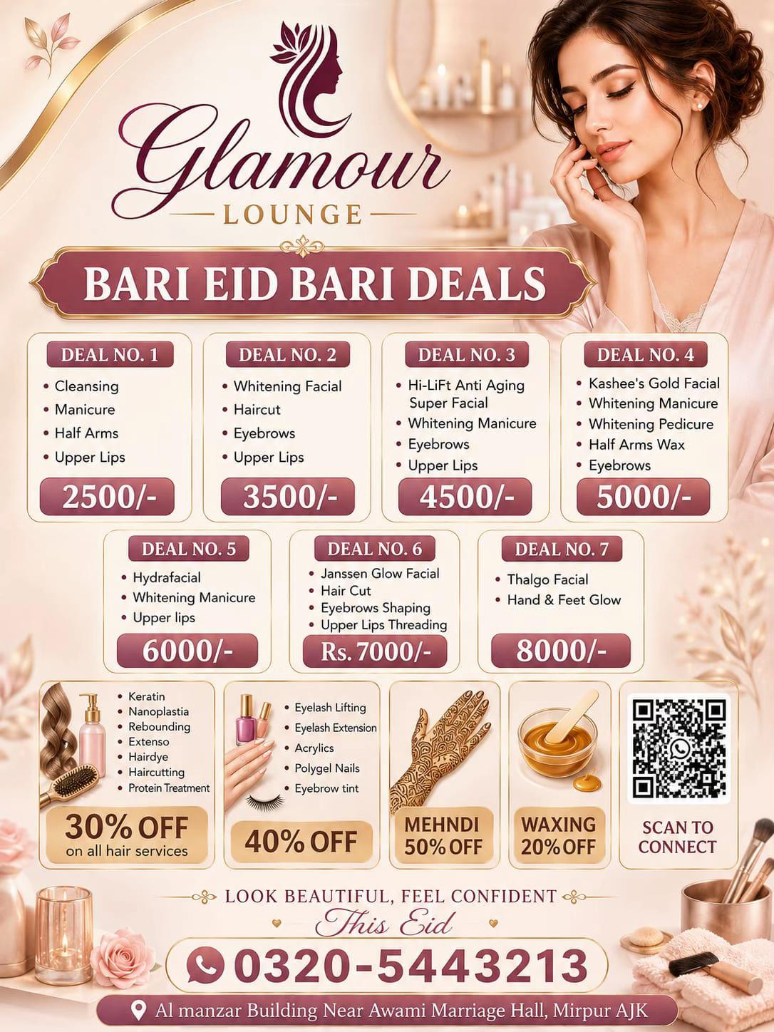 @Glamour lounge beauty saloon