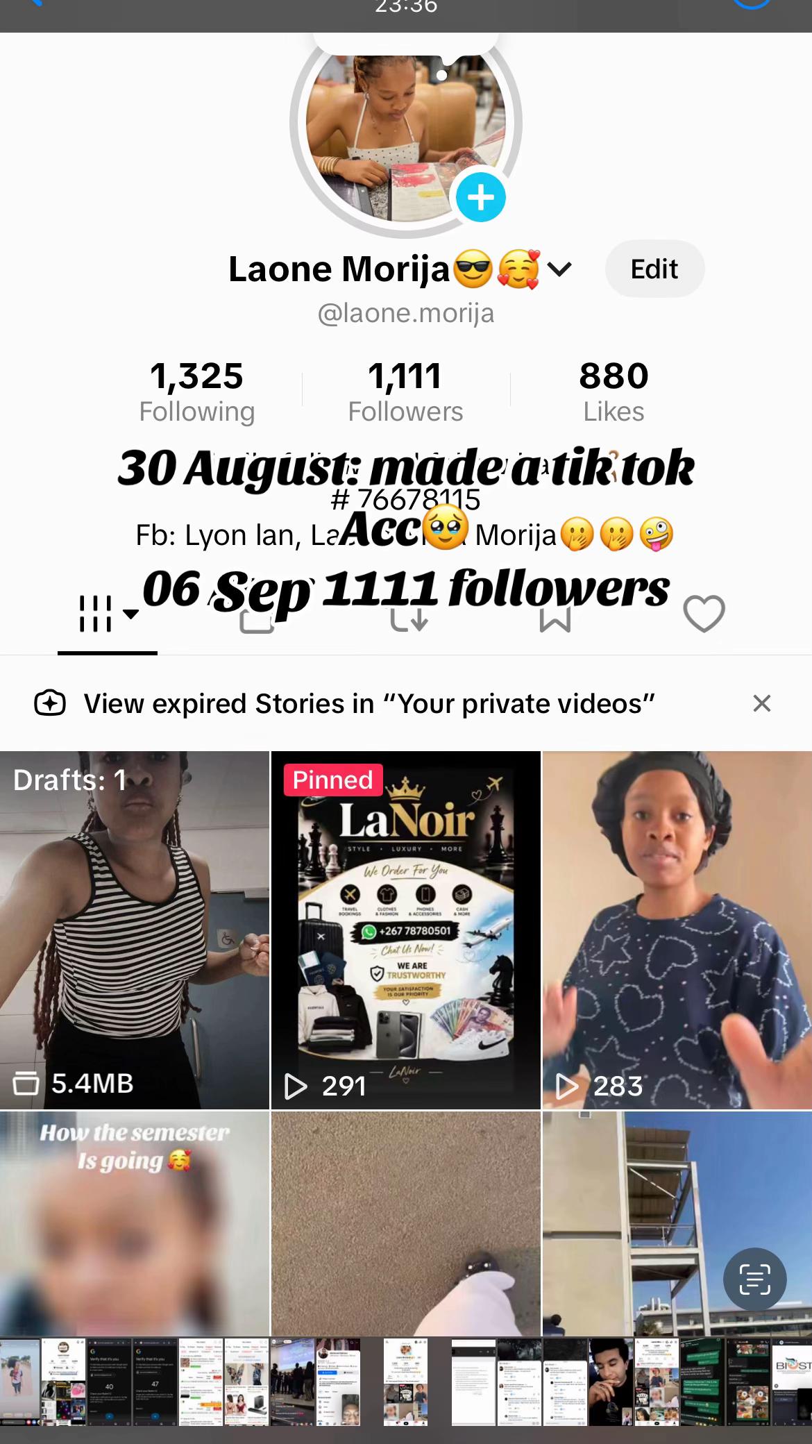 @Laone 🌺🌹Morija🥀🥷🌍