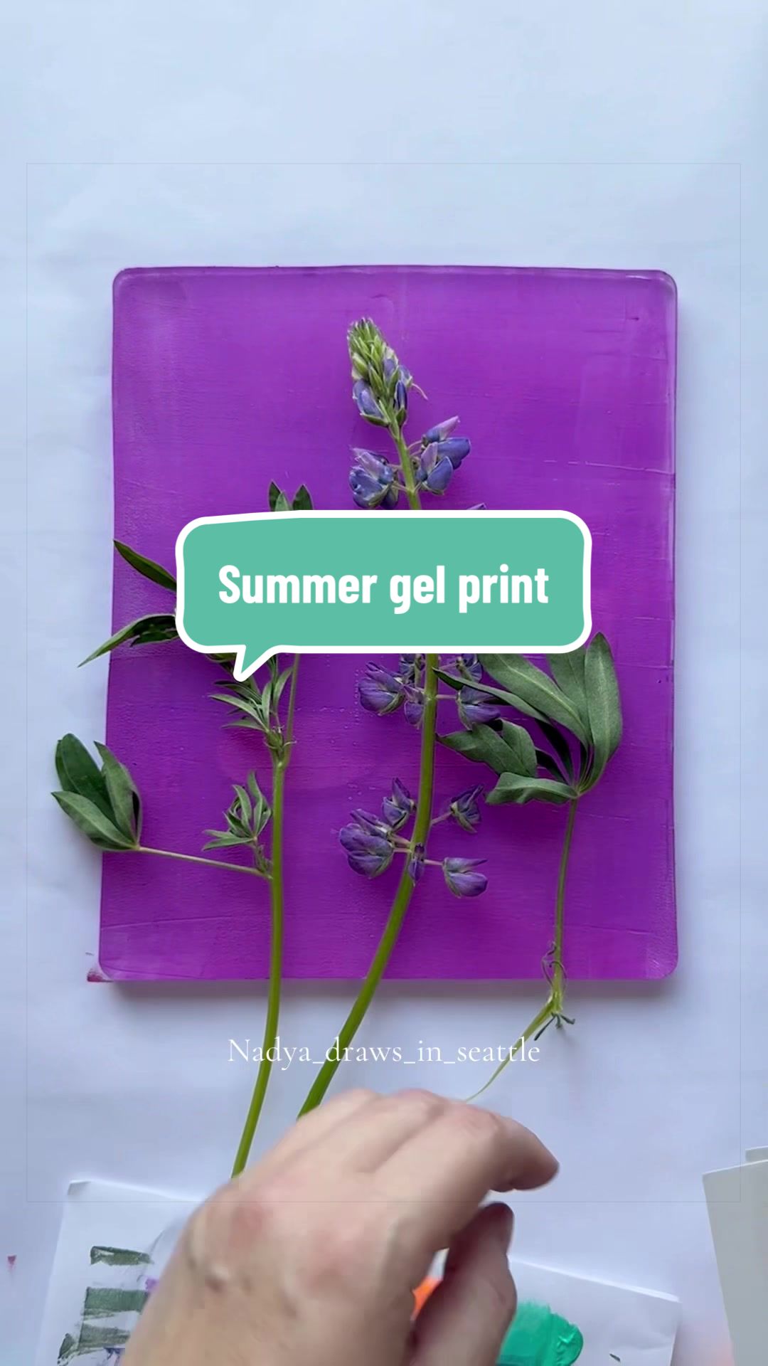 @Nadya / gel printing ideas
