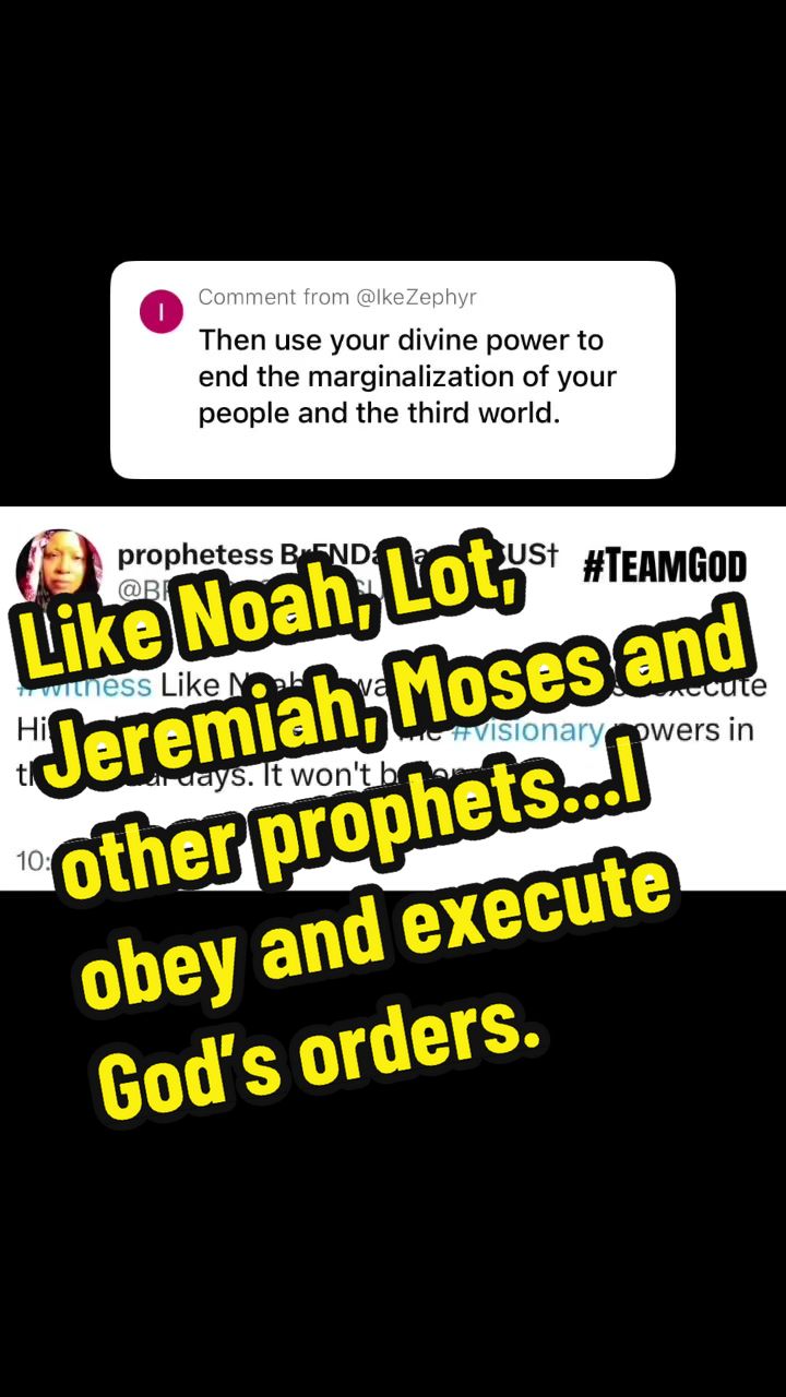@Prophetess Brenda Saw Jesus✝️