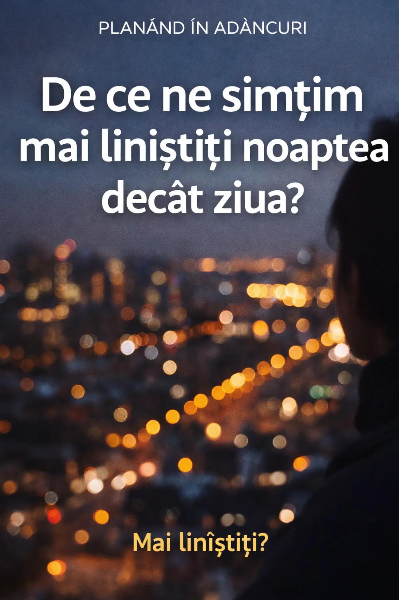 @Planând în adâncuri